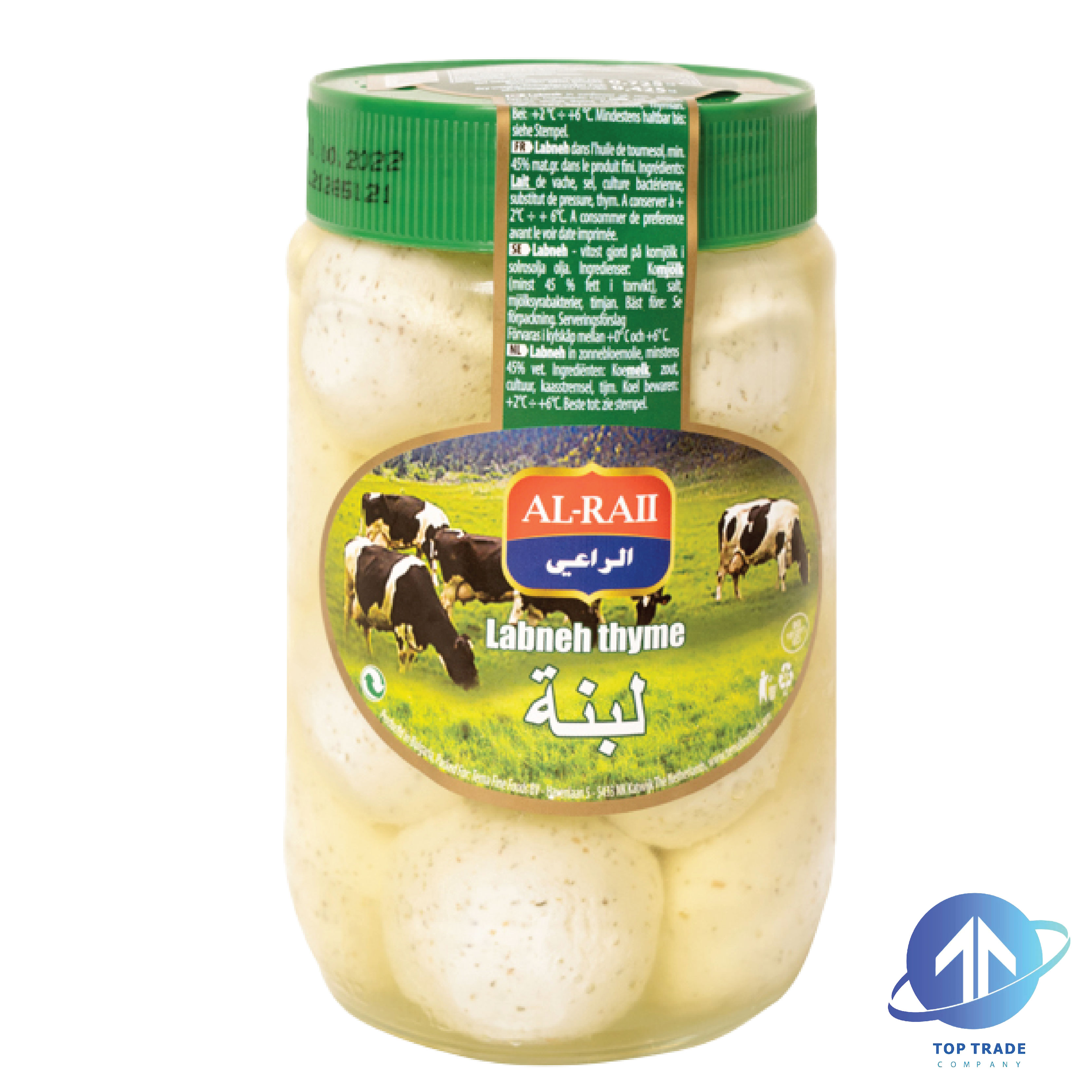 Al-Raii Labneh With Mint glass 425gr